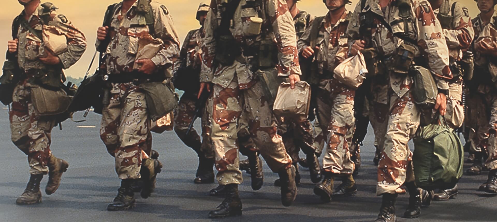 How military uniforms were modified for the desert climate of the Gulf War